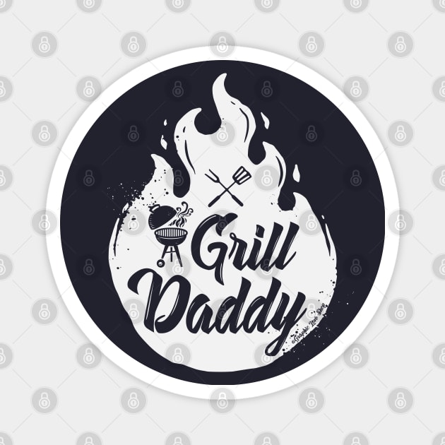 Grill Daddy, Light Colored © GraphicLoveShop Magnet by GraphicLoveShop